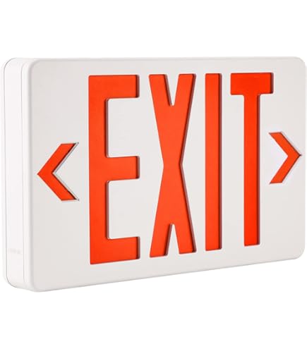 Sure-Lites LPX Universal Emergency Exit Light, 120/277 VAC, 60 Hz